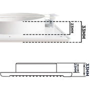 Louvre Vent White DL/100 RW LUX With Fly Mesh - Hardware > Heating, Ventilation & Air Conditioning