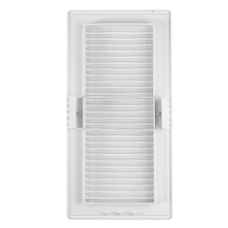 Louvre Vent Duo Smart 90/240 90mm X 240mm With Fly Mesh - Hardware > Heating, Ventilation & Air Conditioning