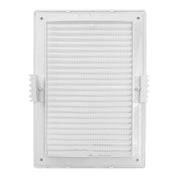 Louvre Vent Duo Smart 140/210 140mm X 210mm With Fly Mesh - Hardware > Heating, Ventilation & Air Conditioning