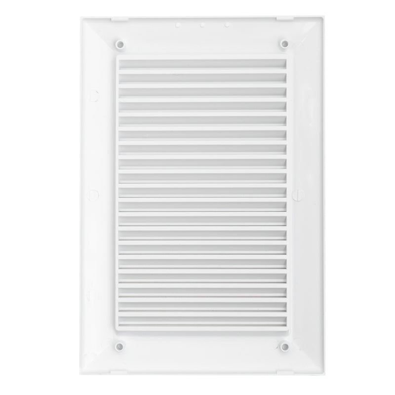 Louvre Vent Duo Smart 140/210 140mm X 210mm With Fly Mesh - Hardware > Heating, Ventilation & Air Conditioning