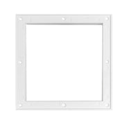 Louvre Vent White Duo Smart 135G 135mm With Fly Mesh - Hardware > Heating, Ventilation & Air Conditioning