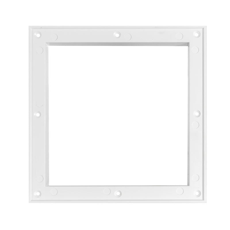 Louvre Vent White Duo Smart 165 With Fly Mesh - Hardware > Heating, Ventilation & Air Conditioning