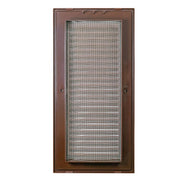 Louvre Vent Duo Smart 90/240 Brown 90mm x 240mm With Fly Mesh - Hardware > Heating, Ventilation & Air Conditioning