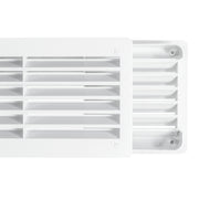 Door Louvre Vent KD 90mm—445mm - Hardware > Heating, Ventilation & Air Conditioning