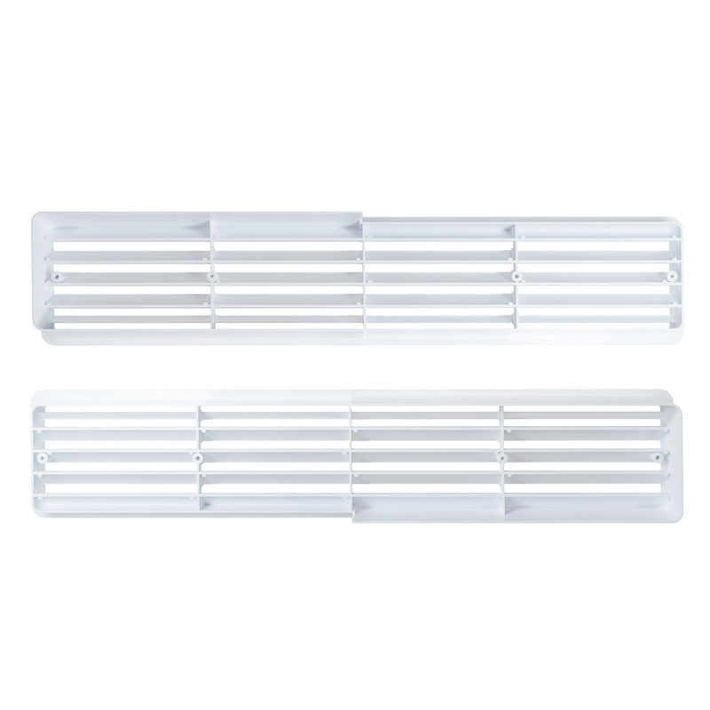 Door Louvre Vent KD 70mm—450mm - Hardware > Heating, Ventilation & Air Conditioning