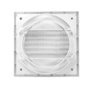 Through Wall Ventilation Kit Louvre Vent VC-KR0153 with White External Vent - OTHER