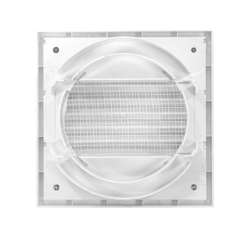 Through Wall Ventilation Kit Louvre Vent VC-KR0153 with White External Vent - OTHER