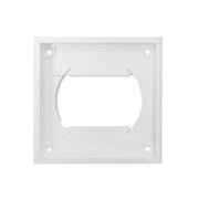 Through Wall Ventilation Kit Louvre Vent VC-KR0153 with White External Vent - OTHER