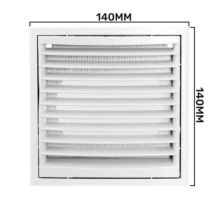 Louvre Vent KR100/125 - Hardware > Heating, Ventilation & Air Conditioning