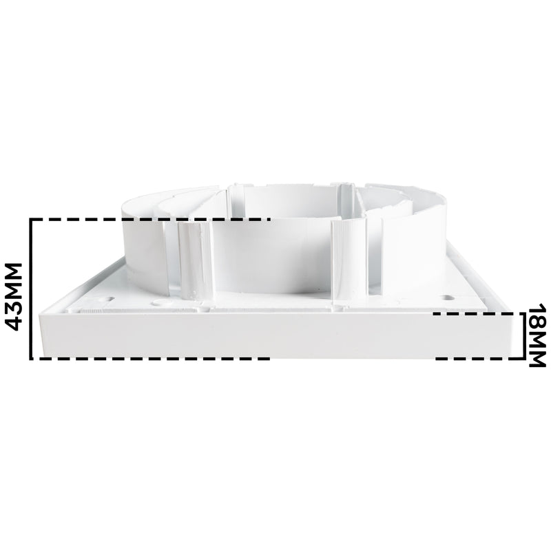 Louvre Vent KR100/125 - Hardware > Heating, Ventilation & Air Conditioning