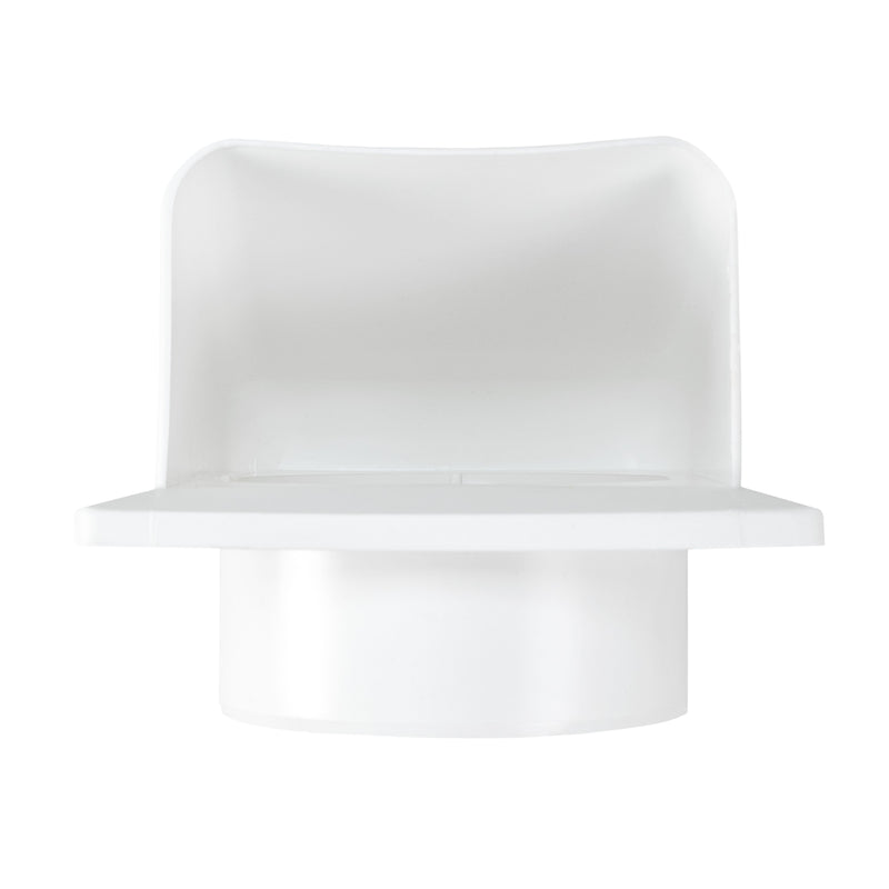 Through Wall Ventilation Kit Round Bella Vent with White External Vent - OTHER