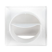 Through Wall Ventilation Kit RICO Standard Fan with White External Vent - OTHER