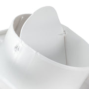 Through Wall Ventilation Kit RICO Standard Fan with White External Vent - OTHER