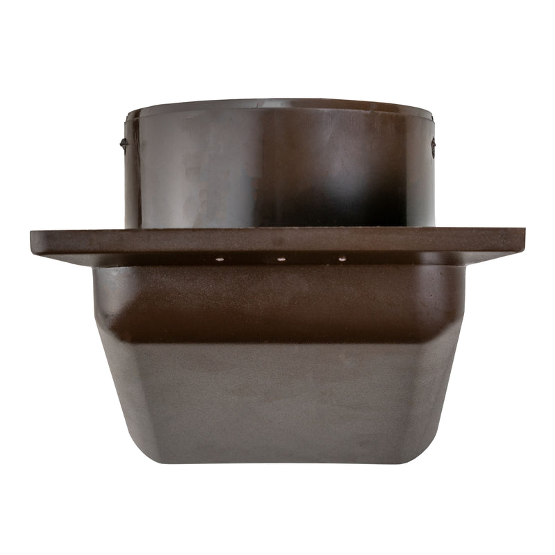 Through Wall Ventilation Kit RICO Timer Switch Fan with Brown External Vent - OTHER