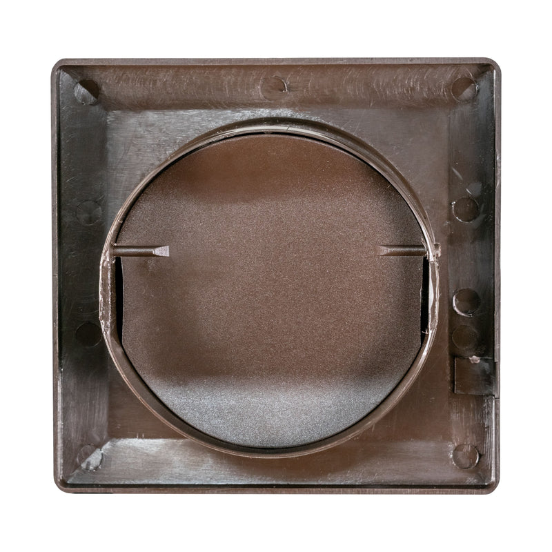 Through Wall Ventilation Kit Louvre Vent VC-KR0153 with Brown External Vent - OTHER
