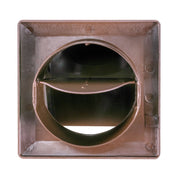 Through Wall Ventilation Kit Round Bella Vent with Brown External Vent - OTHER