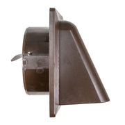 External Brown Louvre Vent KRD/100B fi100mm - Hardware > Heating, Ventilation & Air Conditioning