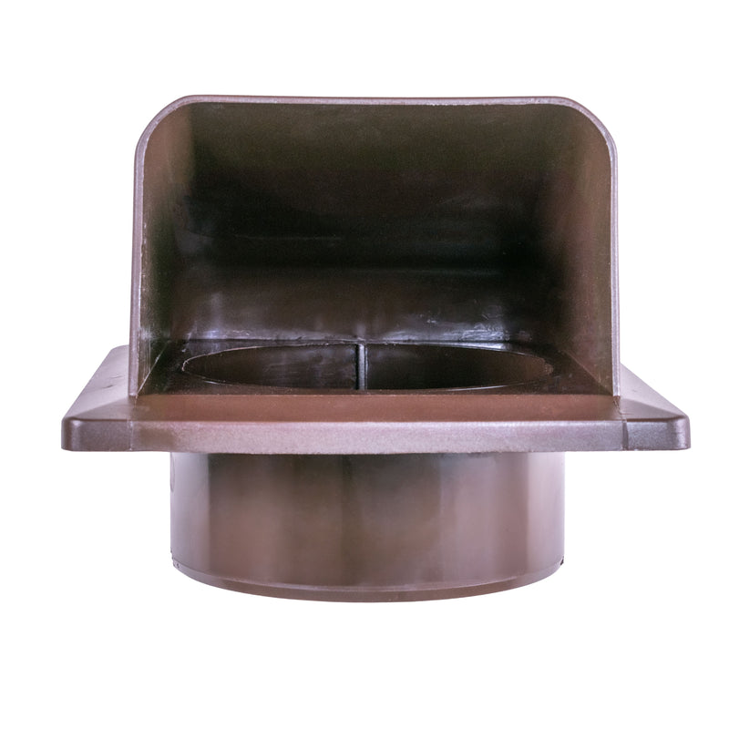 Through Wall Ventilation Kit RICO Timer and Humidistat Fan with Brown External Vent - OTHER