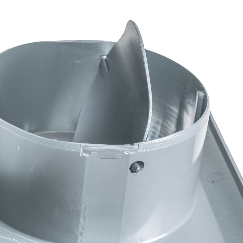 Through Wall Ventilation Kit Louvre Vent VC-KR0153 with Graphite External Vent - OTHER