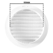 Louvre Vent KRO 100 With Fly Mesh - Hardware > Heating, Ventilation & Air Conditioning