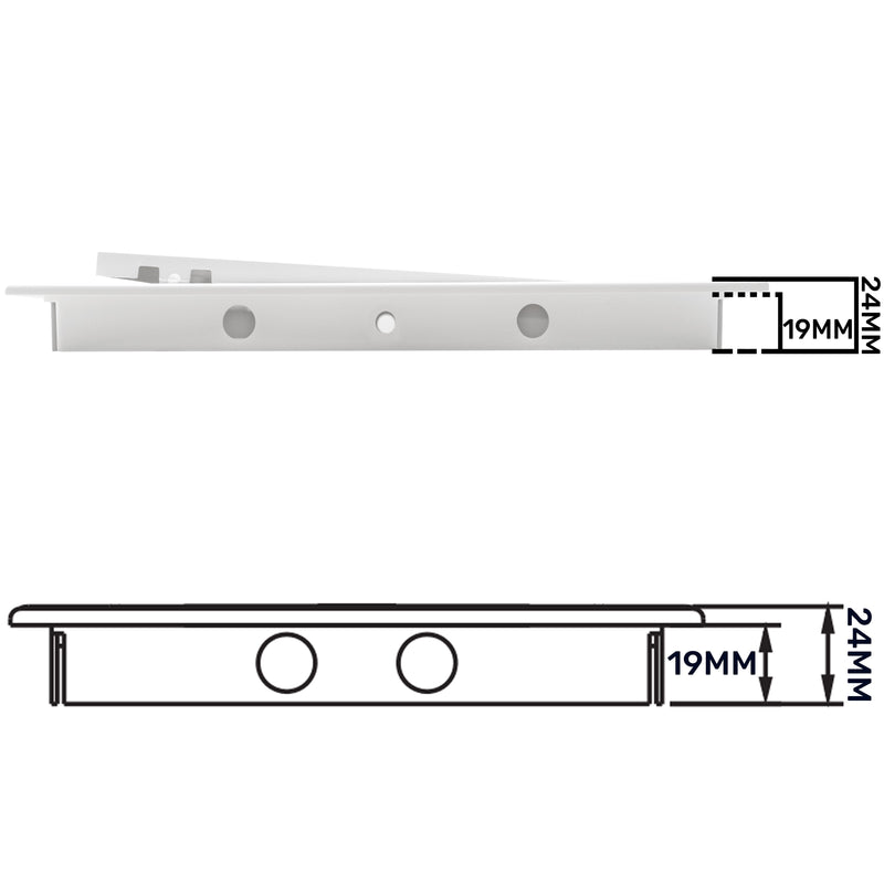 Access Panel Door PP, White 150mm x 150mm - Hardware > Building Materials > Hatches