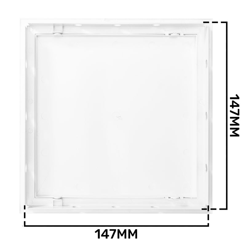 Access Panel Door PP, White 150mm x 150mm - Hardware > Building Materials > Hatches