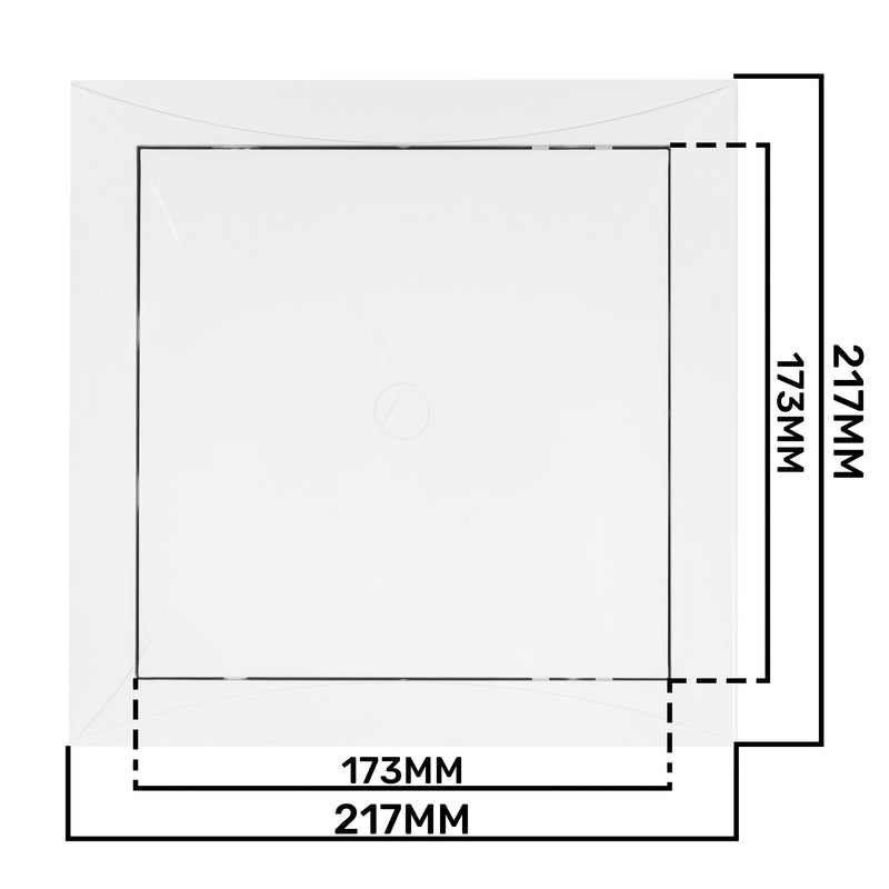 Access Panel Door PP, White 200mm x 200mm - Hardware > Building Materials > Hatches
