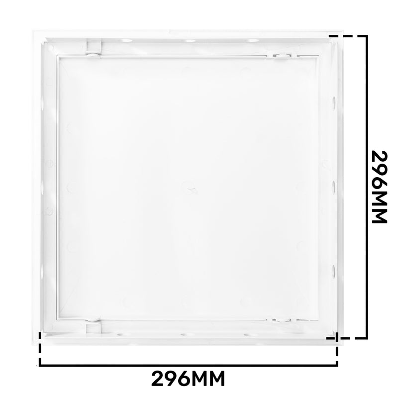 Access Panel Door PP, White 300mm x 300mm - Hardware > Building Materials > Hatches