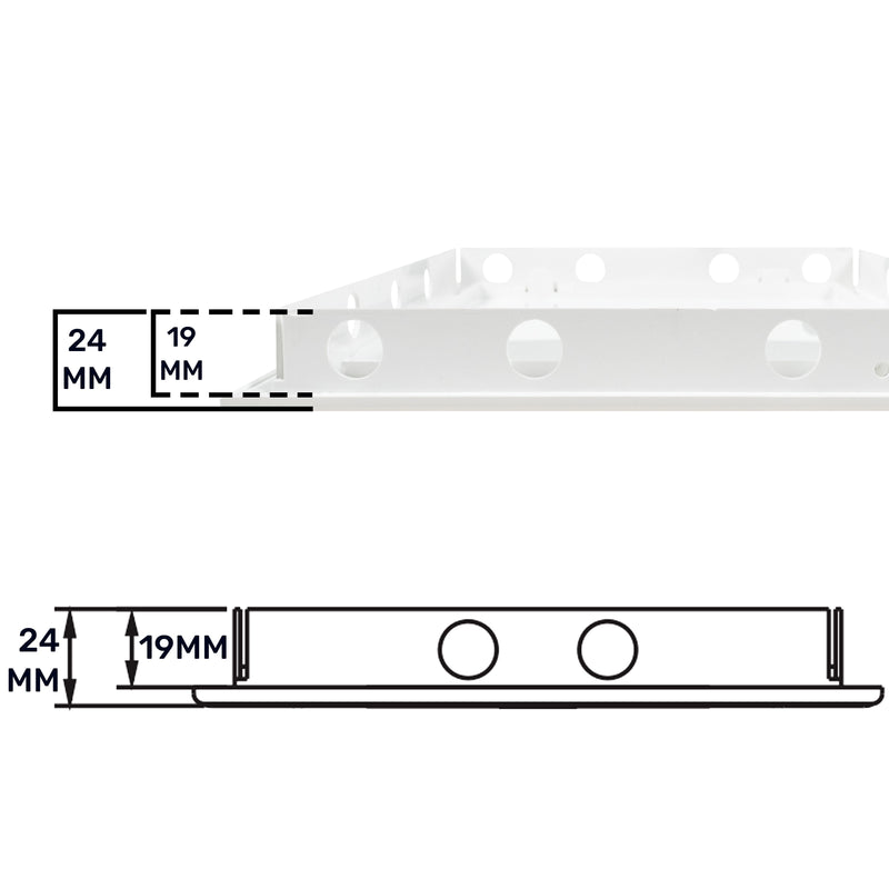 Access Panel Door PP, White 300mm x 400mm - Hardware > Building Materials > Hatches