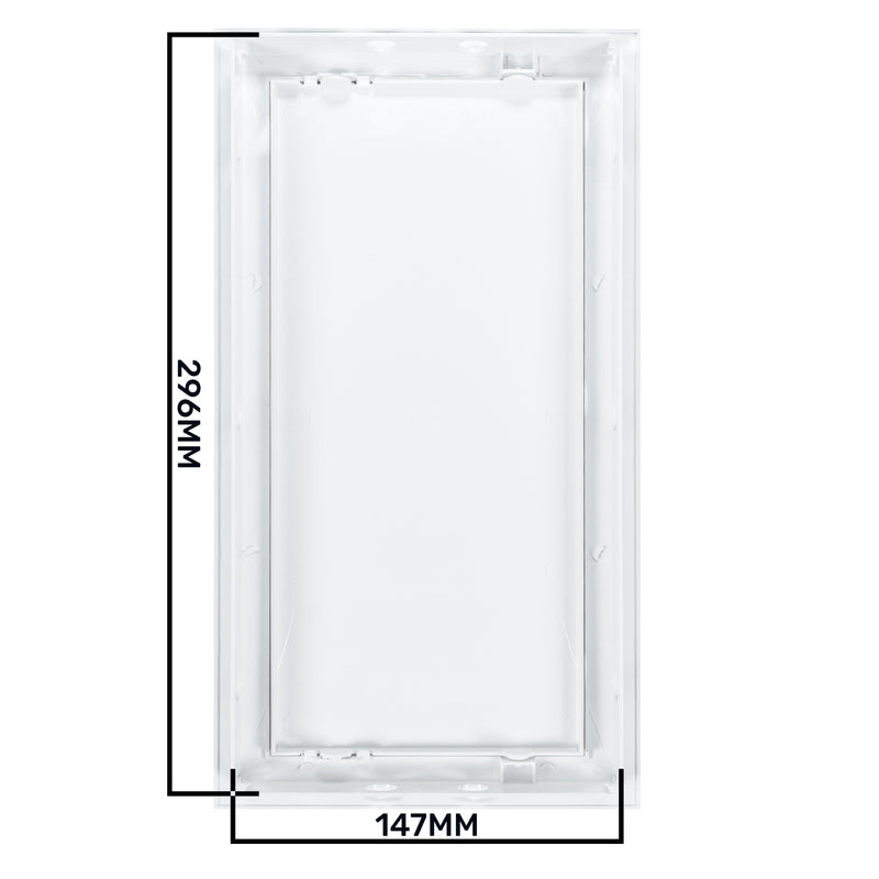 Access Panel Door PP, White 150mm x 300mm - Hardware > Building Materials > Hatches