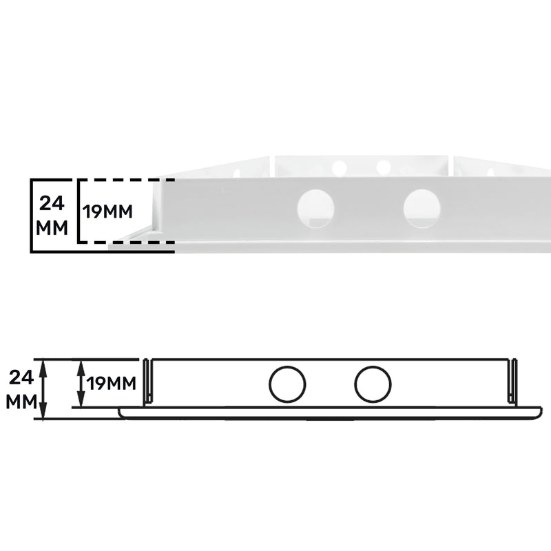 Access Panel Door PP, White 150mm x 300mm - Hardware > Building Materials > Hatches