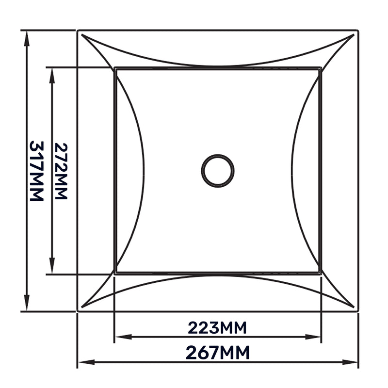 Access Panel Door PP, White 250mm x 300mm - Hardware > Building Materials > Hatches