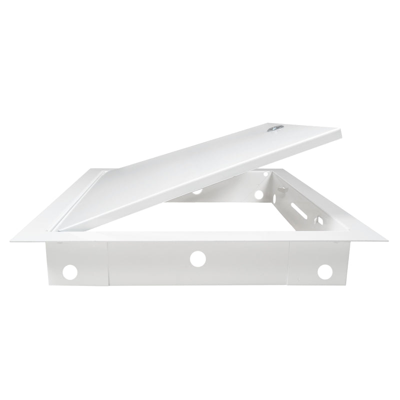Access Panel Door Metal With Lock, White 150mm x 200mm - Hardware > Building Materials > Hatches