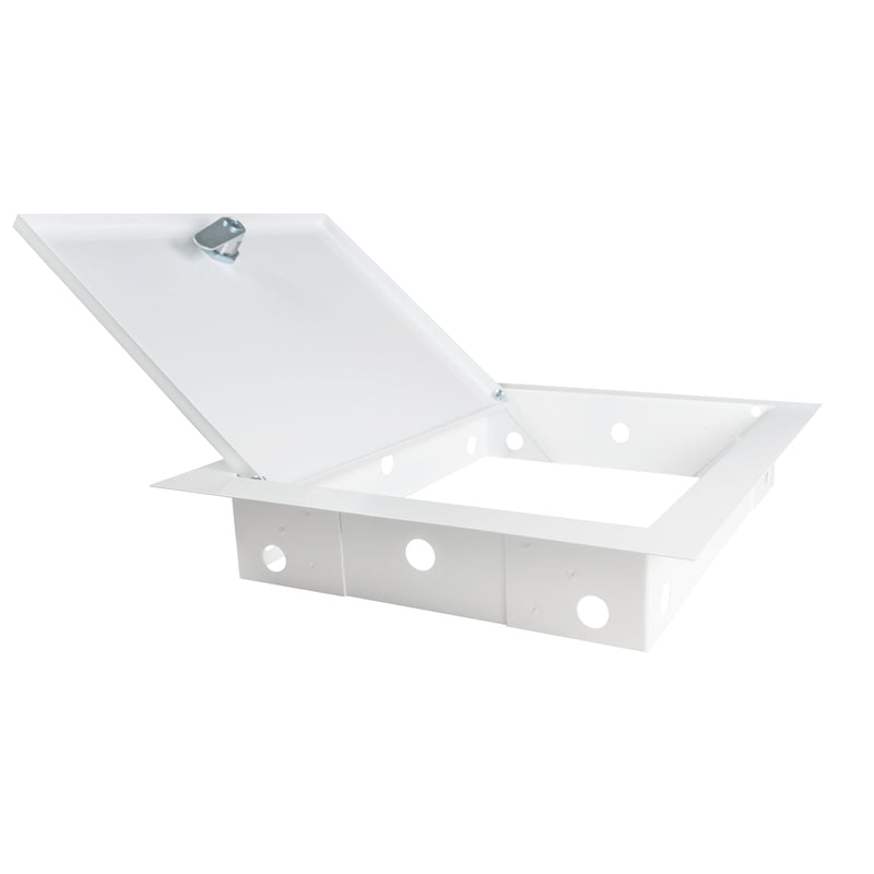 Access Panel Door Metal With Lock, White 200mm x 250mm - Hardware > Building Materials > Hatches
