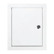 Access Panel Door Metal With Lock, White 200mm x 250mm - Hardware > Building Materials > Hatches