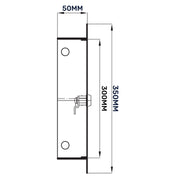 Access Panel Door Metal With Lock, White 200mm x 300mm - Hardware > Building Materials > Hatches