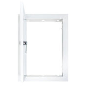 Access Panel Door Metal With Lock, White 200mm x 300mm - Hardware > Building Materials > Hatches