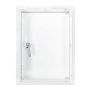 Access Panel Door Metal With Lock, White 200mm x 300mm - Hardware > Building Materials > Hatches