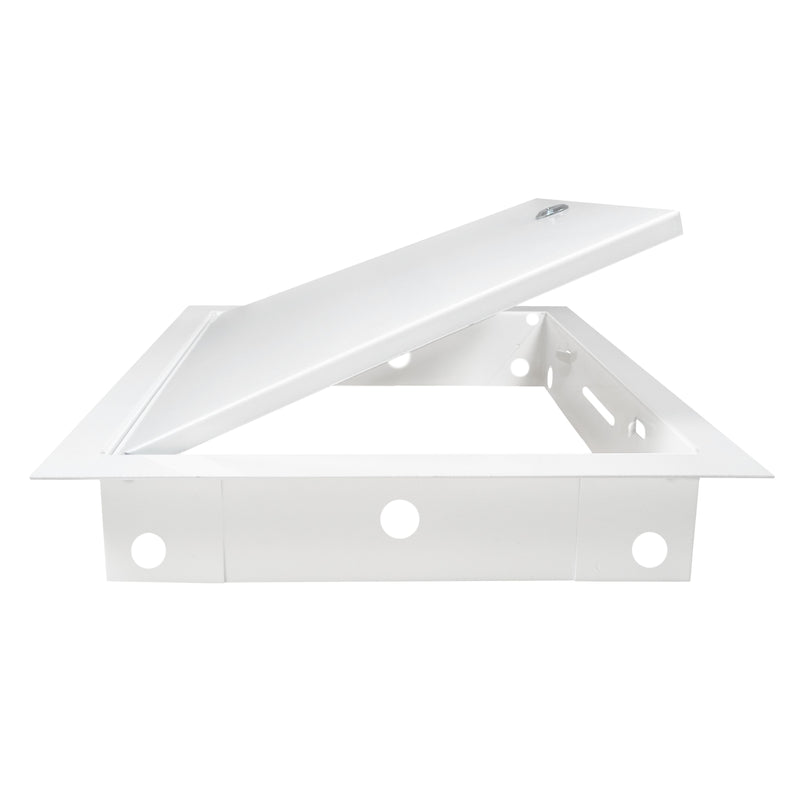 Access Panel Door Metal With Lock, White 200mm x 300mm - Hardware > Building Materials > Hatches