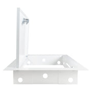 Access Panel Door Metal With Lock, White 200mm x 300mm - Hardware > Building Materials > Hatches