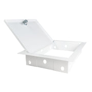 Access Panel Door Metal With Lock, White 200mm x 300mm - Hardware > Building Materials > Hatches