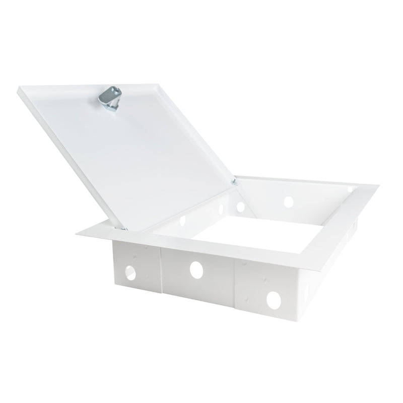 Access Panel Door Metal With Lock, White 200mm x 300mm - Hardware > Building Materials > Hatches