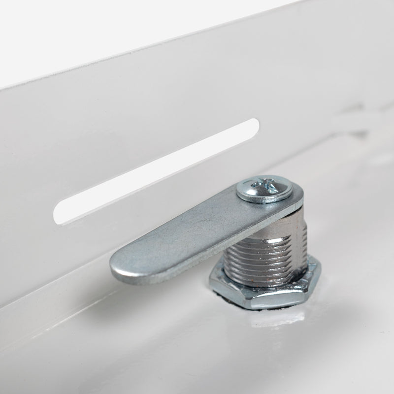 Access Panel Door Metal With Lock, White 200mm x 200mm - Hardware > Building Materials > Hatches