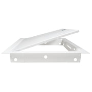 Access Panel Door Metal With Lock, White 400mm x 400mm - Hardware > Building Materials > Hatches