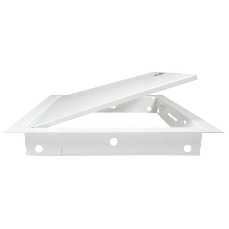 Access Panel Door Metal With Lock, White 400mm x 400mm - Hardware > Building Materials > Hatches