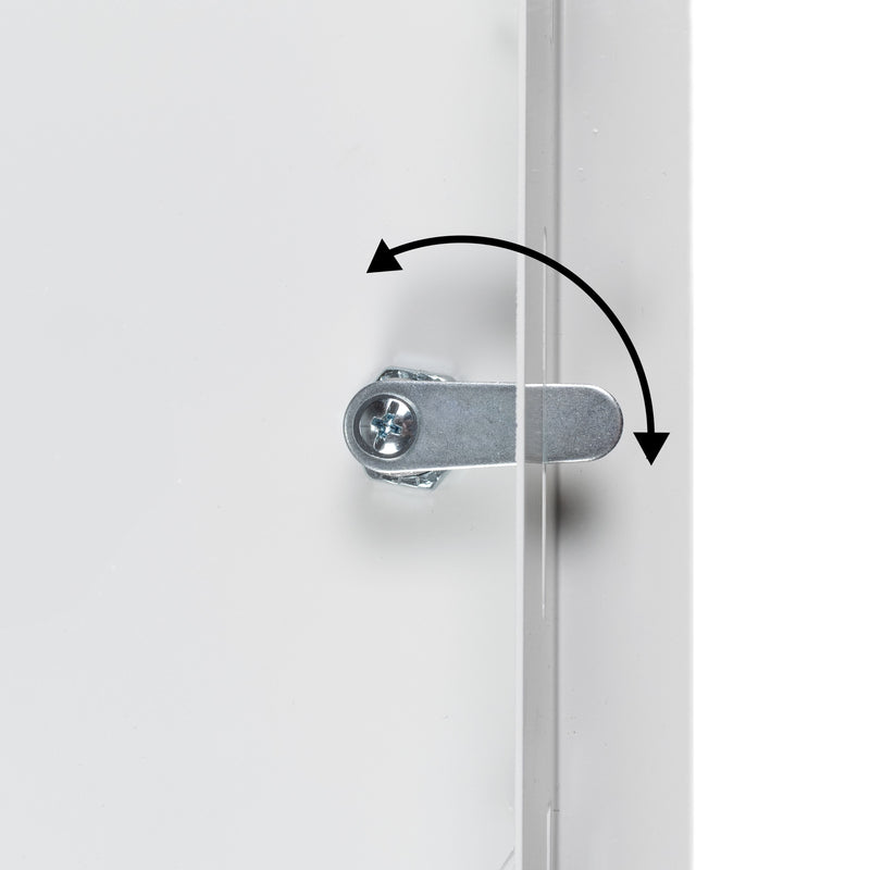 Access Panel Door Metal With Lock, White 500mm x 500mm - Hardware > Building Materials > Hatches