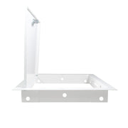 Access Panel Door Metal With Lock, White 500mm x 500mm - Hardware > Building Materials > Hatches
