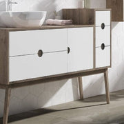 Kompass Oak Floor Standing Leg Set - All Sizes - Bathrooms