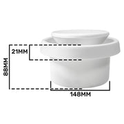 White ABS Extract Ceiling Valve 150mm - Hardware > Heating, Ventilation & Air Conditioning > Vents & Flues