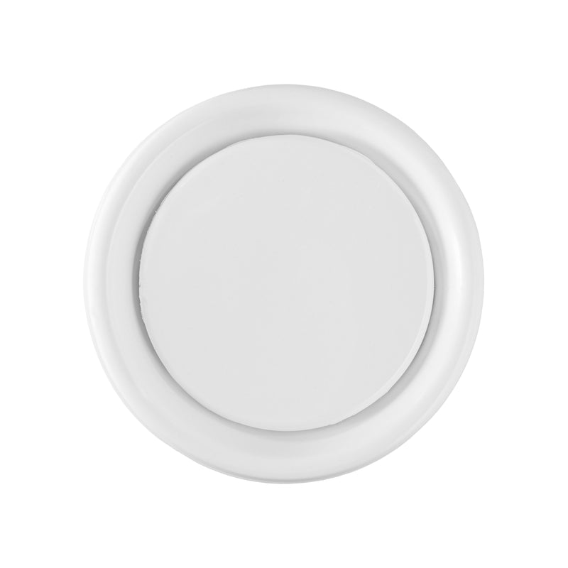 White ABS Extract Ceiling Valve 150mm - Hardware > Heating, Ventilation & Air Conditioning > Vents & Flues